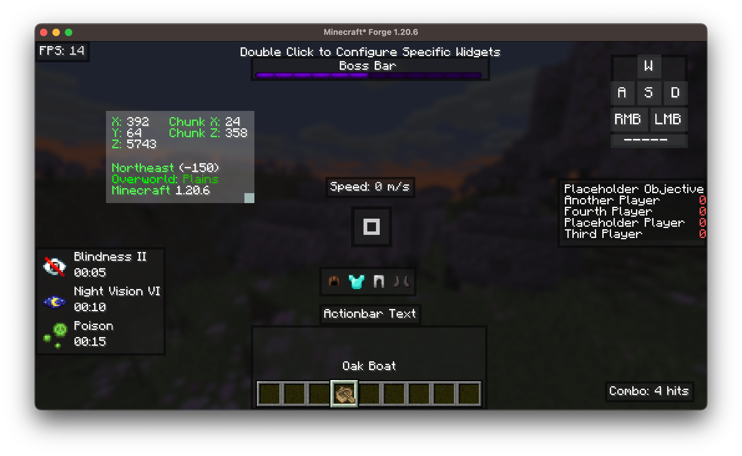 coordinates display integration