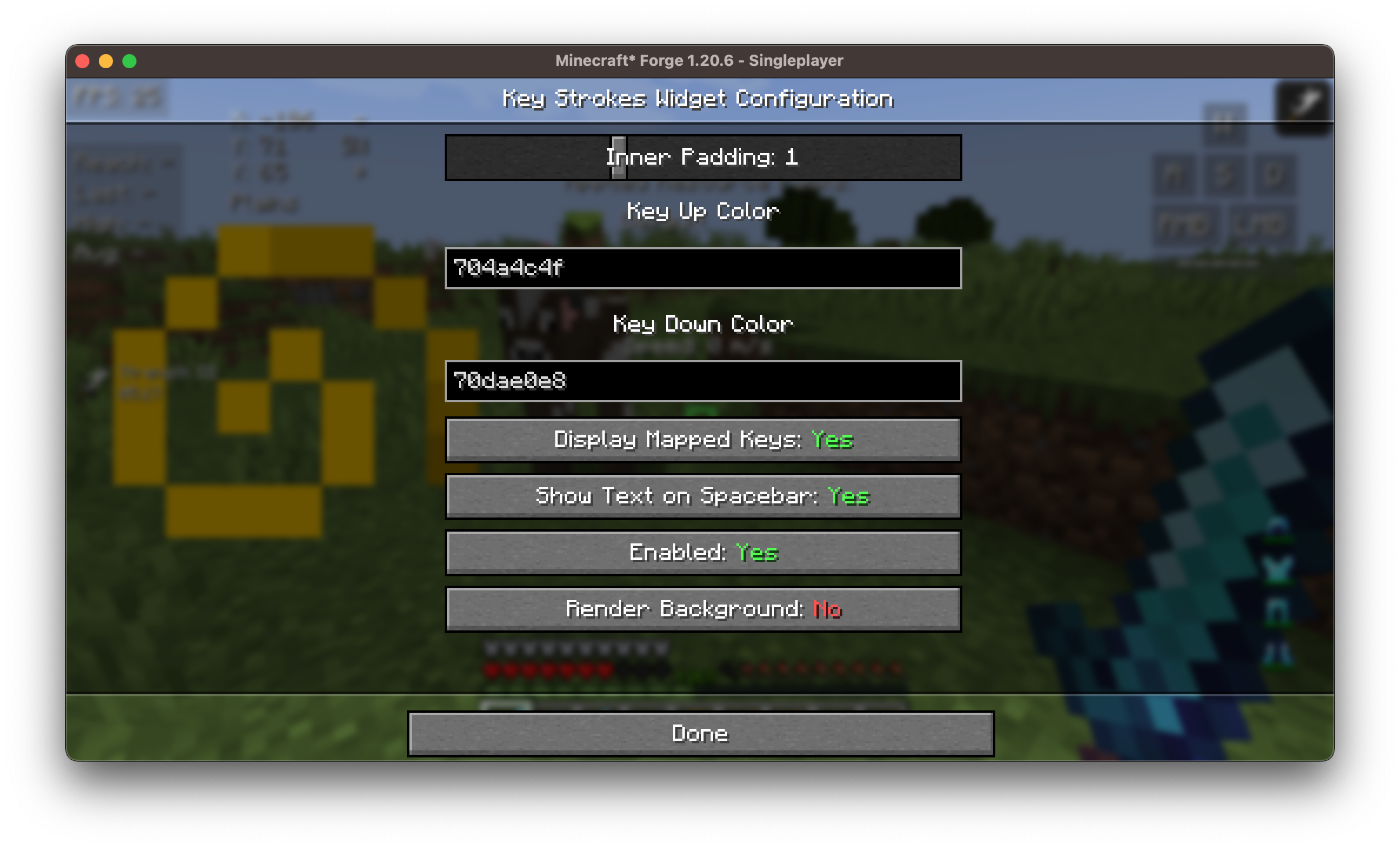 keystroke customization